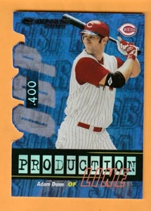 Adam Dunn Cincinnati Reds 2003 Donruss Production Line Die Cut #10 /100 - Picture 1 of 2