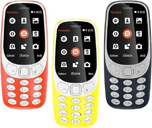 Nokia 3310 Basic Mobile Phone New Unlocked Big Buttons Simfree Handset UK Stock - Picture 1 of 24