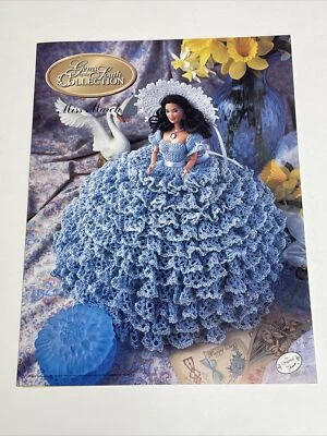 Miss March Gems of the South 11 1/2" Fashion Doll Dress Crochet Pattern - Image 1 of 4