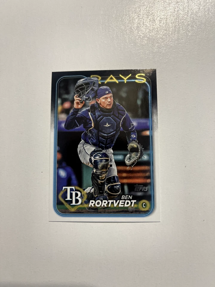 Topps 2024 Baseball Ben Rortvedt Tampa Bay Rays Catcher #US234 - 1 Card - Image 1 of 1