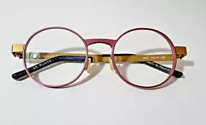 Entourage of 7 Los Angeles Bellaminium Napa Pink Metal Frame Eyeglasses - Picture 1 of 8