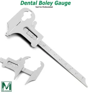 Boley Gauge Vernier Caliper 10cm Measuring Dental Orthodontic Instrument German - Picture 1 of 6