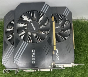 LOT OF 5. Zotac GeForce GTX1060 3GB GDDR5 Graphic card . FAN NOISE. Functional - Picture 1 of 4