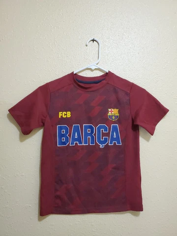 BARCA FC BARCELONA T-SHIRT YOUTH SIZE SMALL Cover