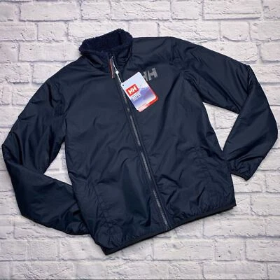 Helly Hansen Reversible Pile Jacket in Navy - Image 1 of 4