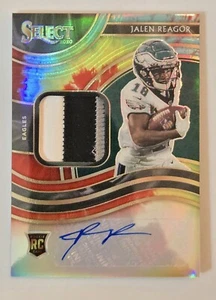 2020 Select Football Jalen Reagor Tie Dye Rookie Patch Auto /25 RPA Eagles Mint - Picture 1 of 2