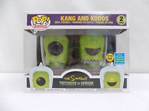 Brand New Funko Pop Kang and Kodos The Simpsons Treehouse of Horror 2 Pack GI...