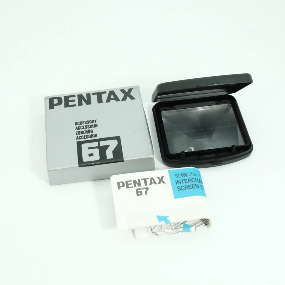 [ MINT ] Pentax 67 II BG-60 Cross Lined Grid Focusing Screen - Image 1 of 4