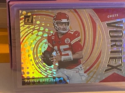 Patrick Mahomes II VORTEX #VTX-PMA 2021 Donruss Football Chiefs Nice  - Image 1 of 3