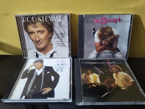Rod Stewart The Great American Songbook, Unplugged, Out of order CD Lot Of 4 - Picture 1 of 2