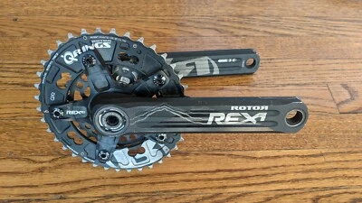 ROTOR Rex1 InPower Crankset 170mm 38/25T 11s Q-Rings 110BCD Power Meter  - Image 1 of 4