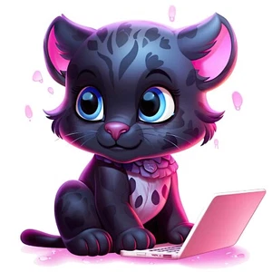 3X Autoaufkleber Sticker Black Panther Girl Aufkleber - Picture 1 of 1