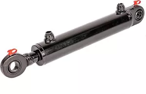 Siłownik hydrauliczny dwufunkcyjny z okiem przegubowym 40/25 + 50/30 +60/40 skok różnych - Zdjęcie 1 z 5