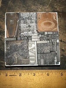 Printing Blocks Ornamental Borders Dingbats Lead. Beautiful Variety!! #AB - Picture 1 of 13