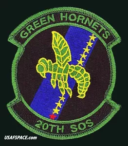 USAF 20TH SPECIAL OPERATIONS SQ - 20 SOS -AFSOC-CV-22 Osprey- ORIGINAL VEL PATCH - Picture 1 of 6
