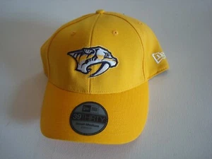 NASHVILLE PREDATORS NEW ERA GOLF FITTED SIZE S/M DEADSTOCK HAT CAP VINTAGE R1 - Picture 1 of 2