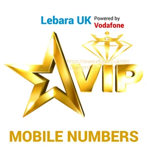 GOLD EASY MOBILE NUMBER GOLDEN PLATINUM VIP UK LEBARA (Vodafone) PAYG SIM CARD