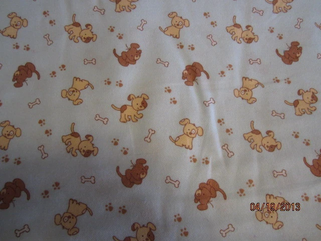 Juego de sábanas franela para cachorros perro perritos bebé niño Foto 1 de 1