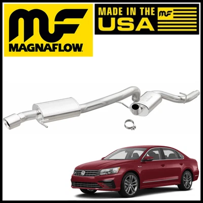 Sistema de escape trasero MagnaFlow Touring Cat para Volkswagen Passat 2014-2017 1,8 L Foto 1 de 4