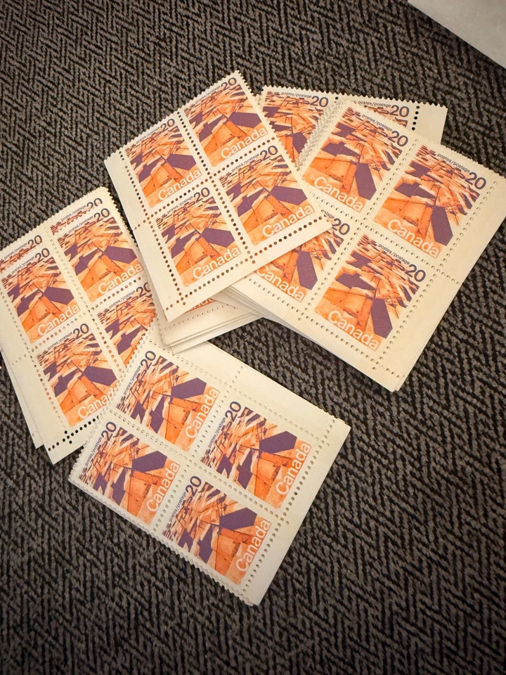 LOT OF 200 CANADA 20¢ Prairies MNH STAMPS $39.97 SALE PRICE BULK - Image 1 of 1