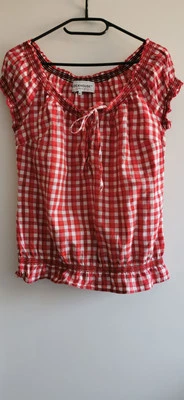 Bluse Oktoberfest Karriert C&A Gr. 38 - Bild 1 von 4