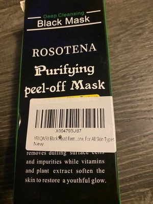 Purifying Acne Peel-off Mask ?Facial Cleansing Blackhead Remover Charcoal Mask - Image 1 of 4
