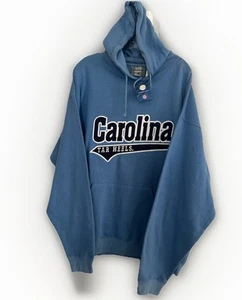 UNC North Carolina Tar Heels Hoodie Pullover Adult Size XL Blue New Old Stock - Picture 1 of 7