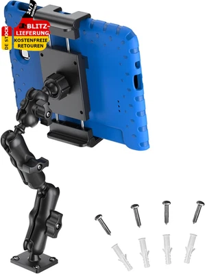 Bohrbasis Tablet Auto Ipad Halterung Armaturenbrett Universal 360° Tablet-Halter - Bild 1 von 4