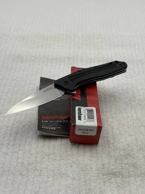 Kershaw 1812 Dividend Assist Открытый Новый в Коробке Сделано в США Снят с производства - Изображение 1 из 4