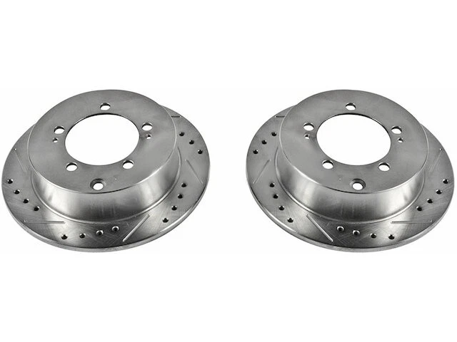 Juego de rotor de freno trasero 61GGZV82 para Mitsubishi Eclipse 1990 1991 1992 1993 1994 Foto 1 de 1