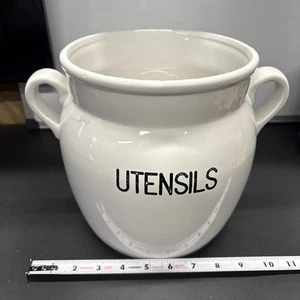 Large Utensil Canister 8 1/4 High 11 Wide - Picture 1 of 4