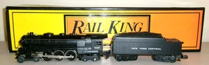 Tren Rail King MTH 4-6-4 Nueva York Central Hudson cabina de vapor 5405 artículo 30-1025 - Imagen 1 de 7