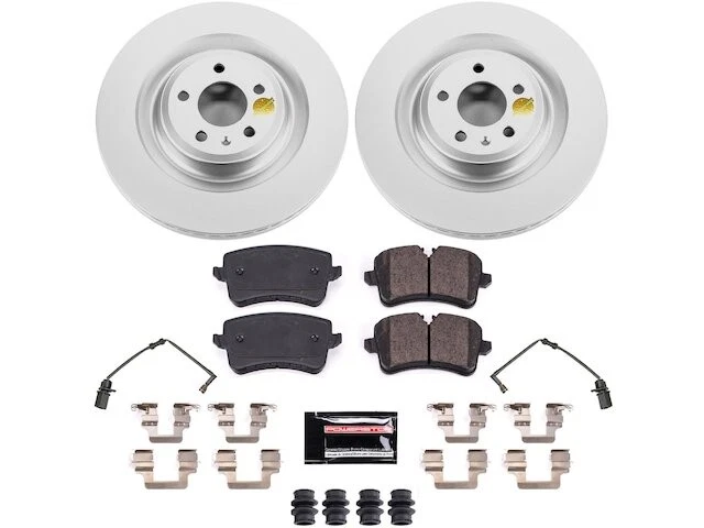 Kit Pastilla Freno Trasero y Rotor Para 11-18 Audi A8 Quattro S8 4.0L V8 6.3L TK75Y9 Foto 1 de 1