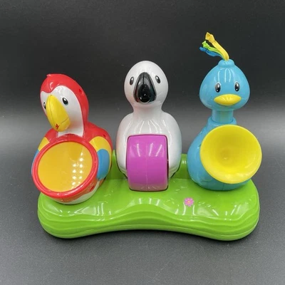 Juguete de repuesto de platillo Evenflo para actividades de aves Life in the Amazon Works Foto 1 de 4