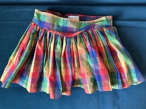 Rainbow Rah Rah Mini Skirt Jack Wills Size 8 Great For Festival or Carnival - Picture 1 of 4