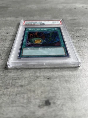 Yugioh Card 1st Ed. Polymerization SR PSA 10 Gem, Fusion Enf FUEN-EN049 2017 (1) - Image 1 of 4