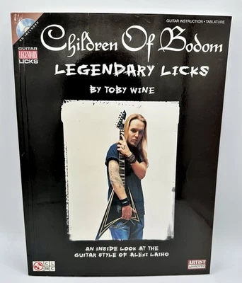 CHILDREN OF BODOM GUITAR TAB / TABLATURE LEGENDARY LICKS & CD - Image 1 of 4