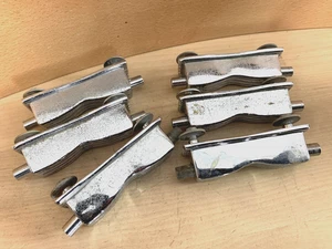 Lotto di 6x LUDWIG Bowtie rullante Tom batteria lug custodia parte Pioneer anni 60 vintage club data - Foto 1 di 5