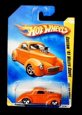 Hot Wheels 2009 nuevos modelos personalizados '41 Willys cupé Foto 1 de 4