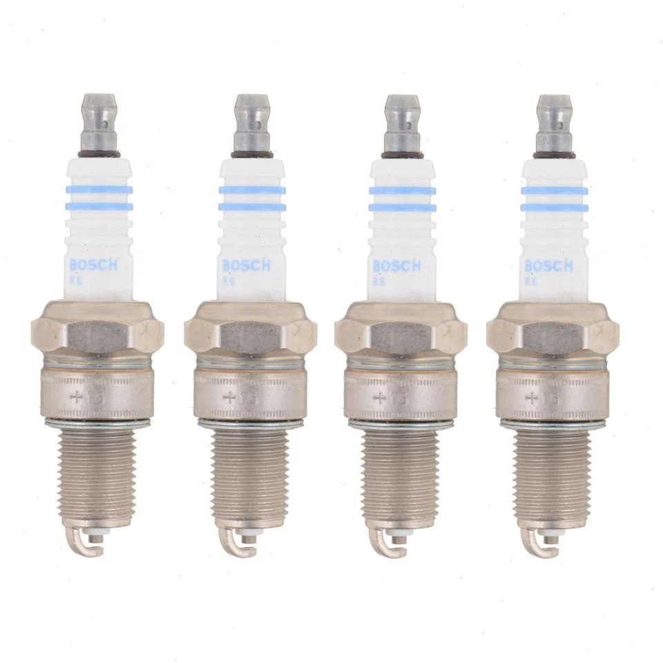 4 pc Bosch Nickel Copper Spark Plugs for 1994 Pontiac Sunrunner 1.6L L4 nr - Image 1 of 4