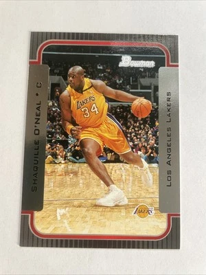 2003 Topps Bowman Shaquille O’Neal LA Lakers - Image 1 of 4