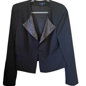 GAP Damen Textil Kunstleder Blazer Jacke XL - Bild 1 von 6