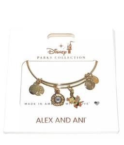 Disney Alex and Ani Spike the Bee Epcot Flower Garden Festival Bangle Bracelet - Picture 1 of 4