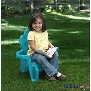 Adirondack Chair Toddlers Indoor Outdoor Stackable Kids Seating Fun Play New - Picture 1 of 7