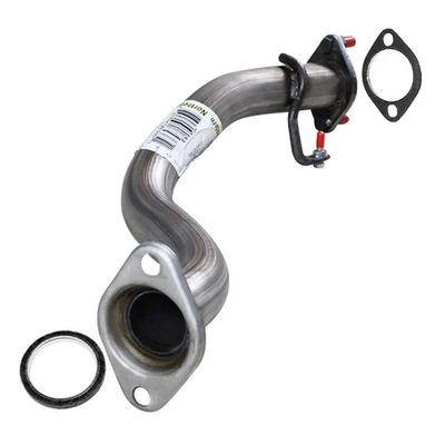 Stainless Steel Exhaust Front Pipe fits: 2004-2012 Mitsubishi Galant 2.4L - Image 1 of 4