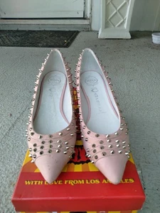 Jeffrey Campbell Pink Brea-Stud Heels Size 8 US/39 EU NWB/With Defects - Picture 1 of 11
