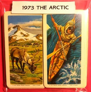 Juego de 48 cartas vintage The Arctic Brooke Bond 1973 Canadá ¡Nuevo!! - Imagen 1 de 2