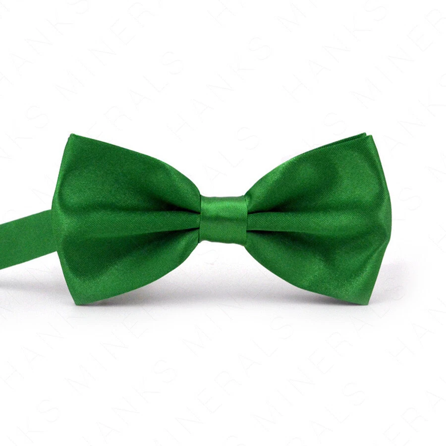 Pajarita Para Hombres Ajustable Formal Boda Fiesta Corbata Pajarita Color Sólido Esmoquin Foto 1 de 1