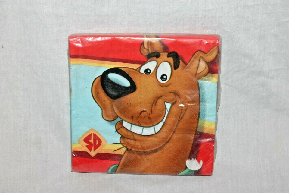 NUEVO EN PAQUETE SCOOBY DOO 16- SERVILLETAS DE ALMUERZO SUMINISTROS DE FIESTA    Foto 1 de 1