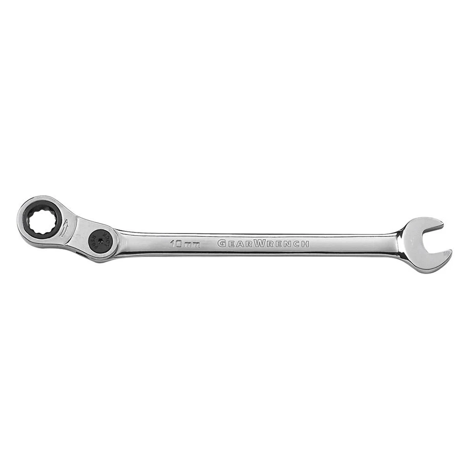 GEARWRENCH 12 Point Indexing Pivot Head Ratcheting Combination Spanner 10mm - image 1 of 1